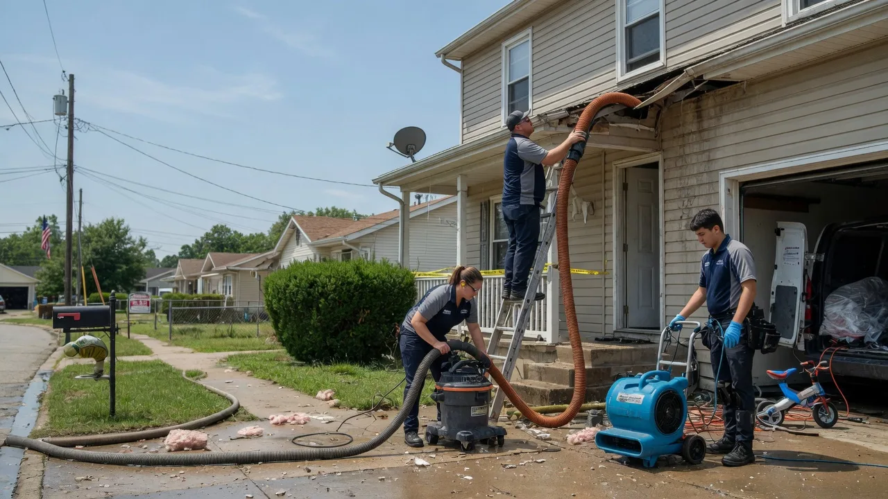 Water Damage Restoration in Leavenworth, IN near me